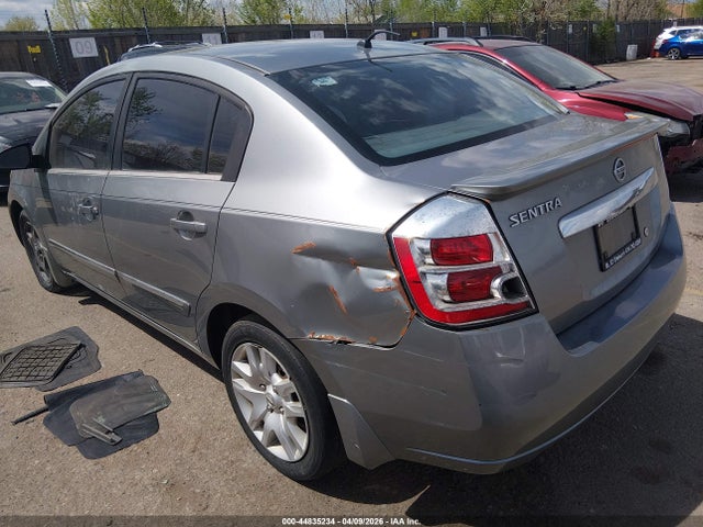 2012 Nissan Sentra 2.0 S მანქანა იყიდება აუქციონზე, vin: 3N1AB6AP6CL750025, აუქციონის ნომერი: 44835234