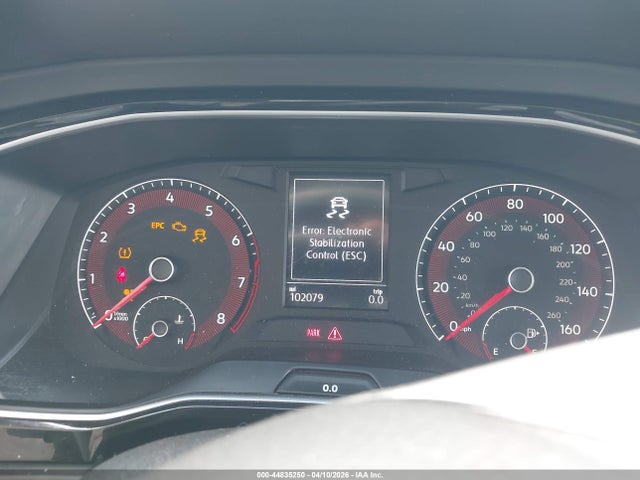 2019 Volkswagen Jetta 1.4t R-line/1.4t S/1.4t Se მანქანა იყიდება აუქციონზე, vin: 3VWCB7BU8KM195536, აუქციონის ნომერი: 44835250