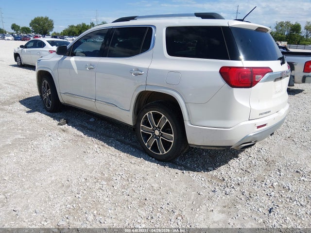 44835331 :رقم المزاد ، 1GKKNPLSXHZ274740 vin ، 2017 Gmc Acadia Denali مزاد بيع