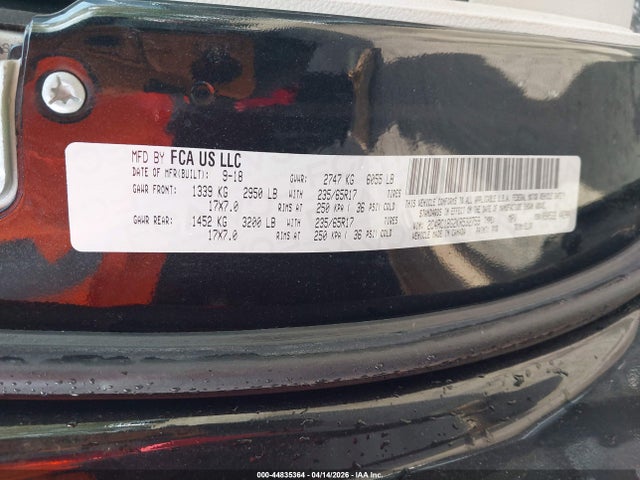 Aukcja sprzedaży 2019 Chrysler Pacifica Touring L, vin: 2C4RC1BG2KR532759, numer aukcji: 44835364