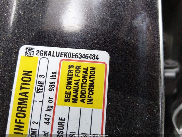 2GKALUEK0E6346484 GMC Terrain Denali