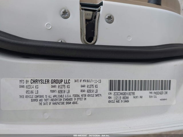 2014 CHRYSLER 300 2C3CCAAG8EH182785 Photo 8