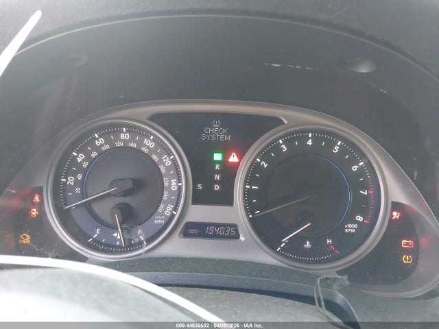 44835502 :رقم المزاد ، JTHBK262785076643 vin ، 2008 Lexus Is 250 مزاد بيع