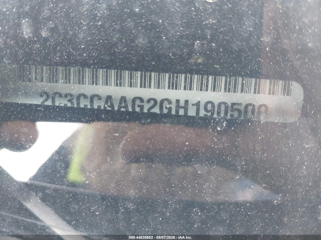 44835582 :رقم المزاد ، 2C3CCAAG2GH190500 vin ، 2016 Chrysler 300 Touring مزاد بيع
