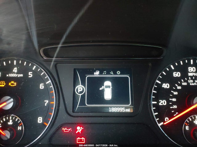 5XYPG4A34HG248526 KIA Sorento 2.4l Lx