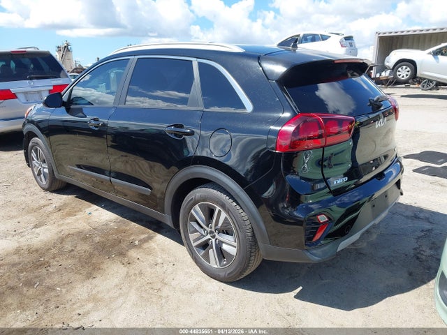 2022 Kia Niro Lxs მანქანა იყიდება აუქციონზე, vin: KNDCB3LC0N5549626, აუქციონის ნომერი: 44835651