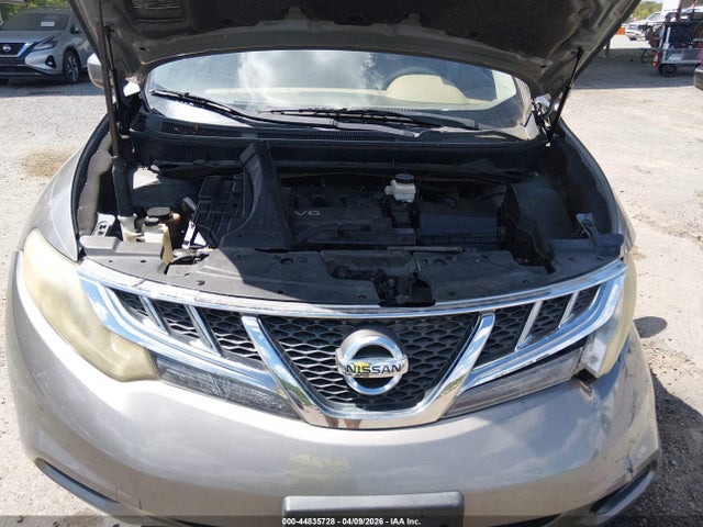 2011 Nissan Murano S მანქანა იყიდება აუქციონზე, vin: JN8AZ1MU4BW066746, აუქციონის ნომერი: 44835728