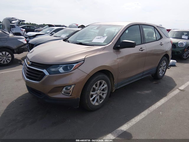 2018 Chevrolet Equinox Ls მანქანა იყიდება აუქციონზე, vin: 3GNAXHEV7JL108002, აუქციონის ნომერი: 44835739
