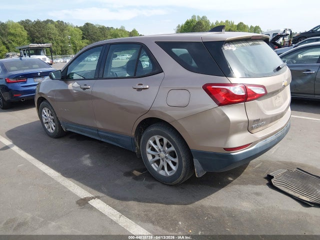 2018 Chevrolet Equinox Ls მანქანა იყიდება აუქციონზე, vin: 3GNAXHEV7JL108002, აუქციონის ნომერი: 44835739