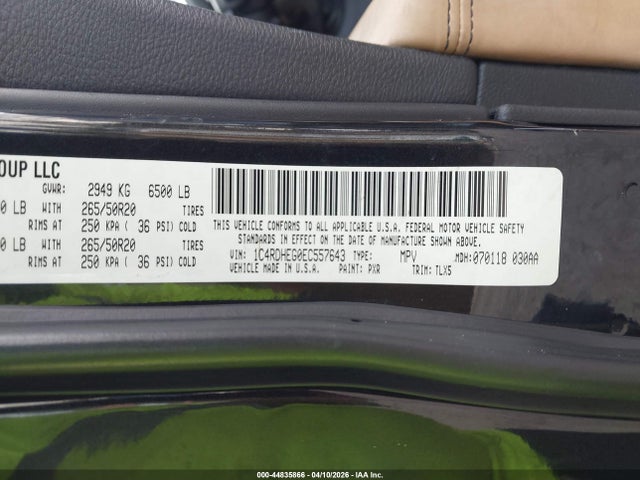 2014 DODGE DURANGO 1C4RDHEG0EC557643 Photo 8