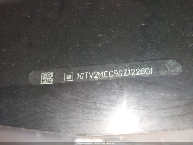 44835905 :رقم المزاد ، 1GTV2MEC9GZ122601 vin ، 2016 Gmc Sierra 1500 Sle مزاد بيع