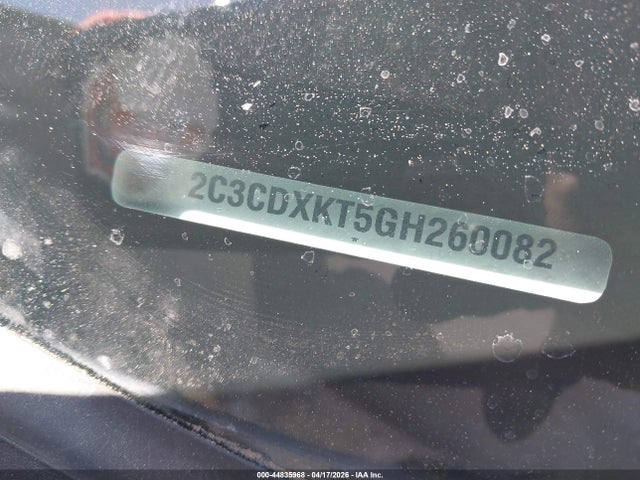 Aukcja sprzedaży 2016 Dodge Charger Police, vin: 2C3CDXKT5GH260082, numer aukcji: 44835968