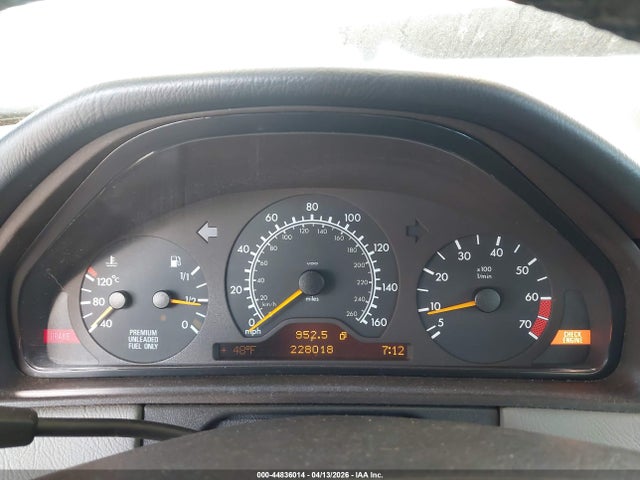 44836014 :رقم المزاد ، WDBJF65F3WA507172 vin ، 1998 Mercedes-benz E 320 مزاد بيع