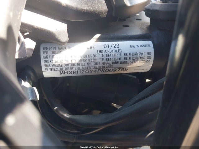 Aukcja sprzedaży 2023 Yamaha Mt-03, vin: MH3RH20Y4PK009785, numer aukcji: 44836031