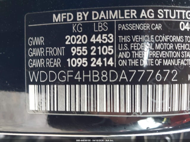 2013 MERCEDES-BENZ C 250 WDDGF4HB8DA777672 Photo 8