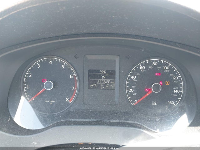 44836165 :رقم المزاد ، 3VWBX7AJ2BM017996 vin ، 2011 Volkswagen Jetta 2.5l Se مزاد بيع