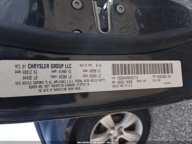 Aukcja sprzedaży 2010 Dodge Caliber Sxt, vin: 1B3CB4HA3AD651713, numer aukcji: 44836242