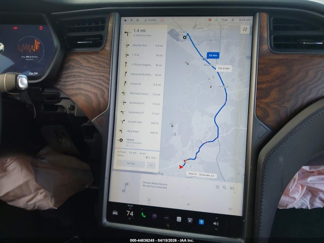 Продаж на аукціоні авто 2019 Tesla Model X, vin: 5YJXCAE28KF150450, номер лоту: 44836245