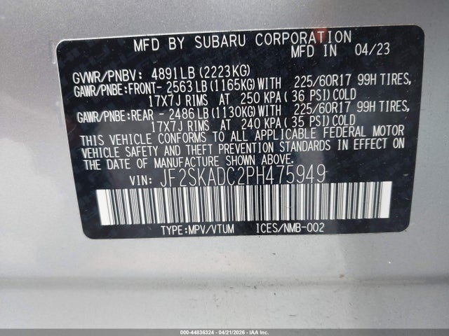 Subaru Forester Premium 2023 JF2SKADC2PH475949 Image 9