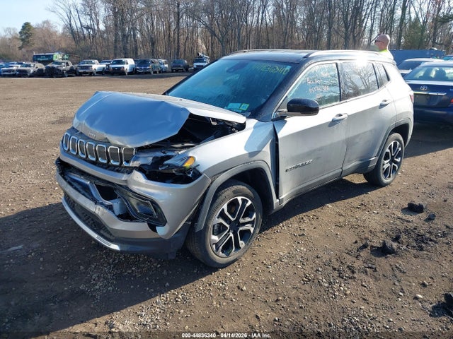 Aukcja sprzedaży 2022 Jeep Compass Limited 4x4, vin: 3C4NJDCB4NT156754, numer aukcji: 44836340