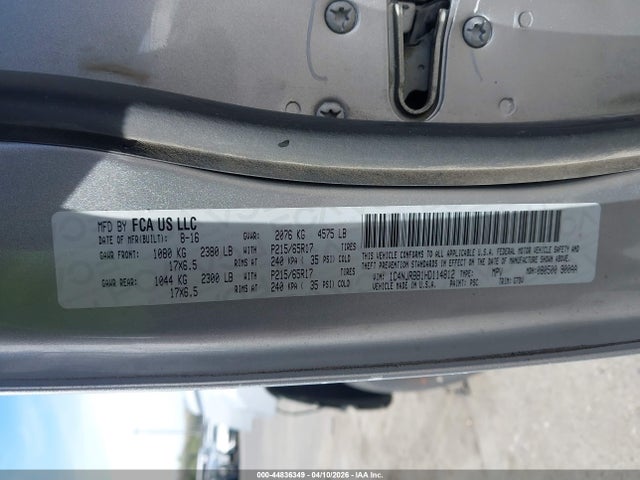 1C4NJRBB1HD114812 Jeep Patriot Sport Se 4x4