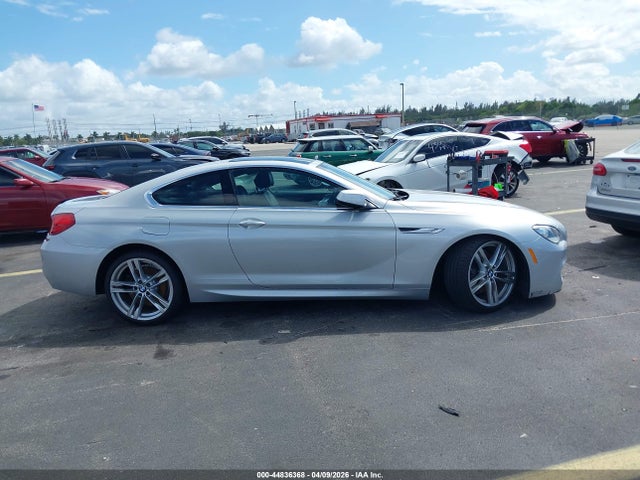 2012 Bmw 650i მანქანა იყიდება აუქციონზე, vin: WBALX3C59CDV77475, აუქციონის ნომერი: 44836368