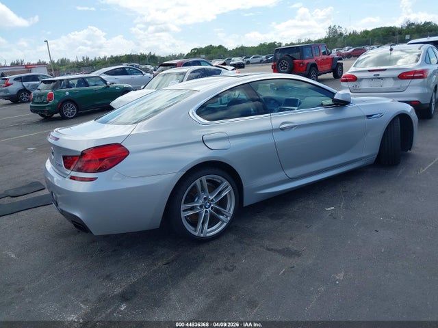 2012 Bmw 650i მანქანა იყიდება აუქციონზე, vin: WBALX3C59CDV77475, აუქციონის ნომერი: 44836368
