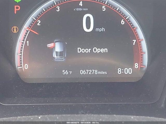 44836375 :رقم المزاد ، SHHFK7H44LU410731 vin ، 2020 Honda Civic Sport مزاد بيع