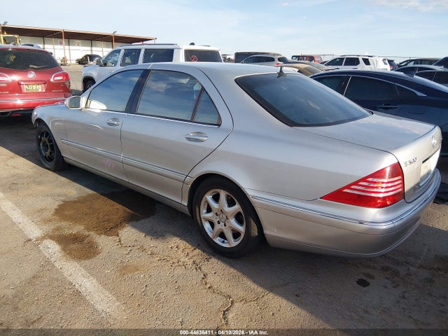 Продаж на аукціоні авто 2005 Mercedes-benz S 500 4matic, vin: WDBNG84J55A458765, номер лоту: 44836411