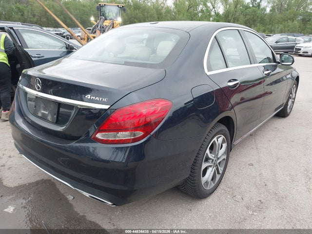 Продажа на аукционе авто 2018 Mercedes-benz C 300 4matic, vin: 55SWF4KB5JU254299, номер лота: 44836435