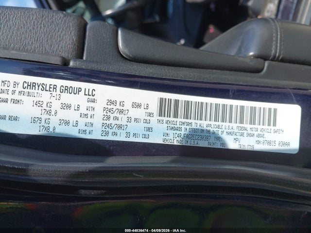 Продаж на аукціоні авто 2014 Jeep Grand Cherokee Laredo, vin: 1C4RJFAG2EC230387, номер лоту: 44836474