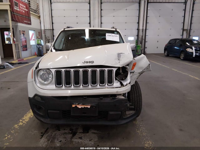 Продаж на аукціоні авто 2017 Jeep Renegade Limited 4x4, vin: ZACCJBDB1HPE69363, номер лоту: 44836519