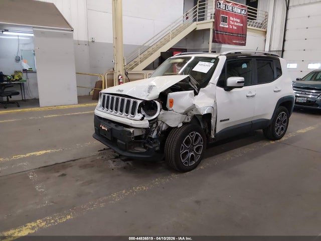 Продаж на аукціоні авто 2017 Jeep Renegade Limited 4x4, vin: ZACCJBDB1HPE69363, номер лоту: 44836519