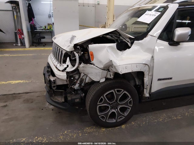 Продаж на аукціоні авто 2017 Jeep Renegade Limited 4x4, vin: ZACCJBDB1HPE69363, номер лоту: 44836519