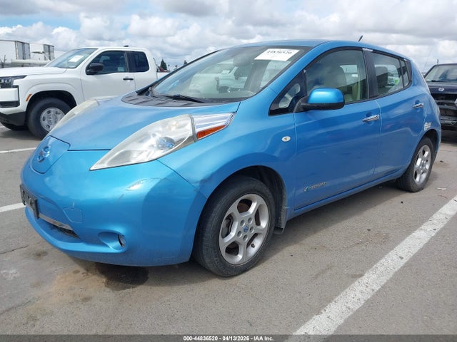 44836520 :رقم المزاد ، JN1AZ0CP7BT005977 vin ، 2011 Nissan Leaf Sl مزاد بيع