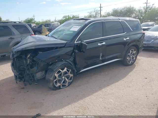 44836525 :رقم المزاد ، KM8R74HE4NU357851 vin ، 2022 Hyundai Palisade Calligraphy مزاد بيع