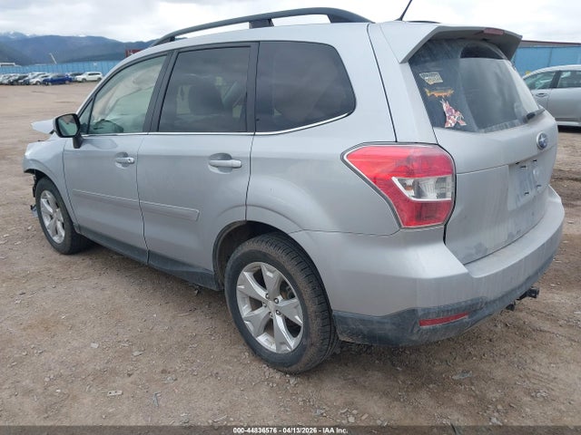 2015 Subaru Forester 2.5i Limited მანქანა იყიდება აუქციონზე, vin: JF2SJARCXFH516564, აუქციონის ნომერი: 44836576