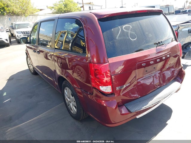 2019 Dodge Grand Caravan Se მანქანა იყიდება აუქციონზე, vin: 2C4RDGBGXKR624279, აუქციონის ნომერი: 44836631