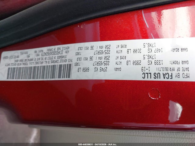 2019 Dodge Grand Caravan Se მანქანა იყიდება აუქციონზე, vin: 2C4RDGBGXKR624279, აუქციონის ნომერი: 44836631