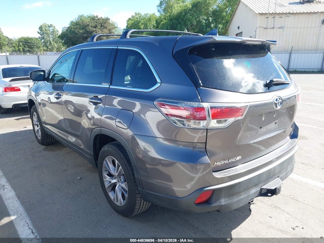 Продажа на аукционе авто 2016 Toyota Highlander Le Plus V6, vin: 5TDZKRFH3GS123348, номер лота: 44836696