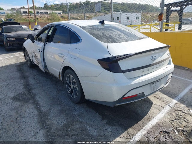 Hyundai Sonata Blue 2021 KMHL24JJ6MA035367 Image 3