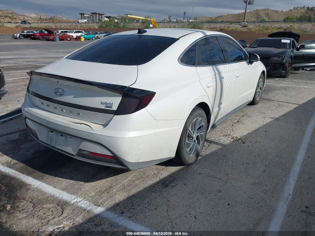 Hyundai Sonata Blue 2021 KMHL24JJ6MA035367 Image 4