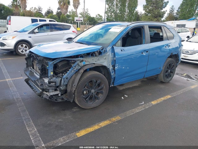 2022 Toyota Rav4 Hybrid Se მანქანა იყიდება აუქციონზე, vin: JTM16RFV8ND060845, აუქციონის ნომერი: 44836846