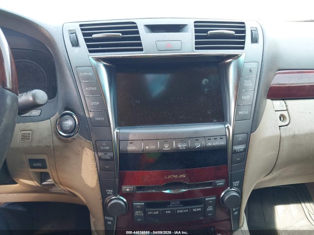 2008 Lexus Ls 460 მანქანა იყიდება აუქციონზე, vin: JTHBL46F285076058, აუქციონის ნომერი: 44836868