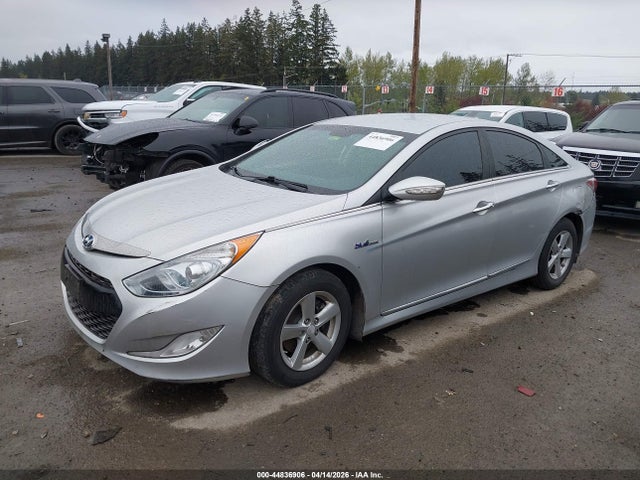 2011 Hyundai Sonata Hybrid მანქანა იყიდება აუქციონზე, vin: KMHEC4A42BA003125, აუქციონის ნომერი: 44836906