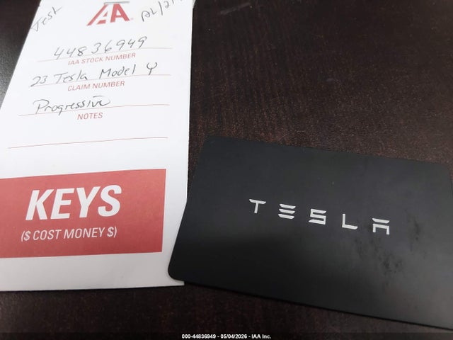 Продажа на аукционе авто 2023 Tesla Model Y Awd/long Range Dual Motor All-wheel Drive, vin: 7SAYGDEE9PA062602, номер лота: 44836949