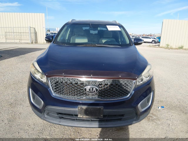 5XYPG4A36JG343689 KIA Sorento 2.4l Lx