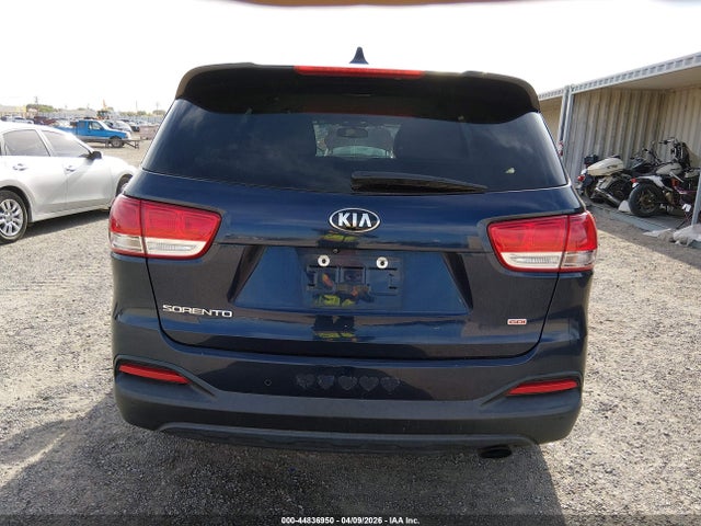 5XYPG4A36JG343689 KIA Sorento 2.4l Lx