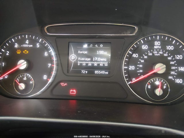 5XYPG4A36JG343689 KIA Sorento 2.4l Lx