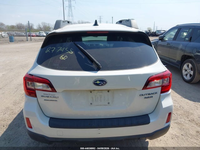 Продажа на аукционе авто 2016 Subaru Outback 3.6r Limited, vin: 4S4BSENC5G3277458, номер лота: 44836992